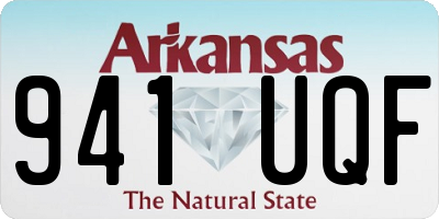 AR license plate 941UQF