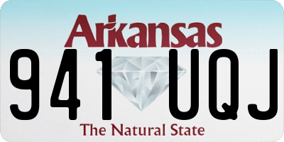 AR license plate 941UQJ