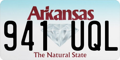 AR license plate 941UQL
