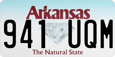 AR license plate 941UQM