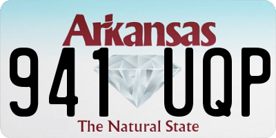 AR license plate 941UQP