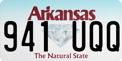 AR license plate 941UQQ