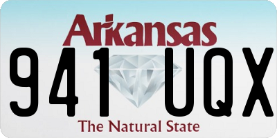 AR license plate 941UQX