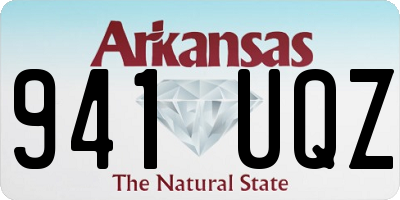 AR license plate 941UQZ