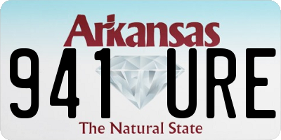AR license plate 941URE