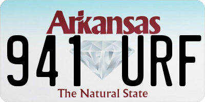 AR license plate 941URF