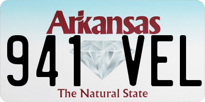 AR license plate 941VEL