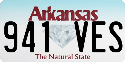 AR license plate 941VES
