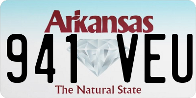 AR license plate 941VEU