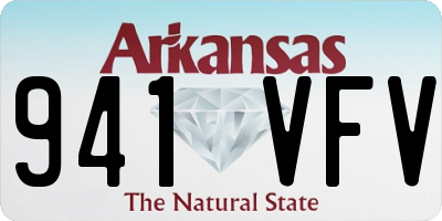 AR license plate 941VFV