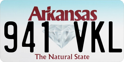 AR license plate 941VKL