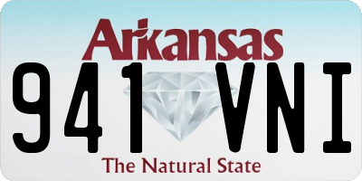AR license plate 941VNI