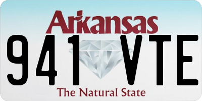 AR license plate 941VTE