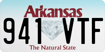 AR license plate 941VTF
