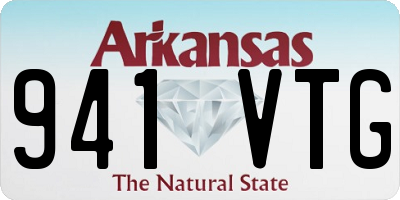 AR license plate 941VTG