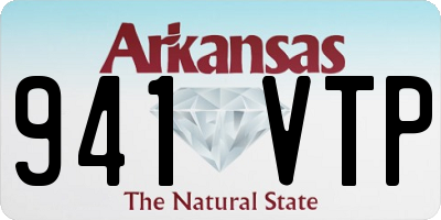 AR license plate 941VTP