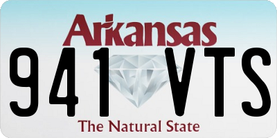 AR license plate 941VTS