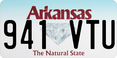 AR license plate 941VTU