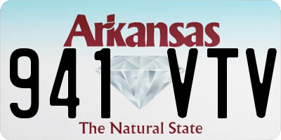AR license plate 941VTV