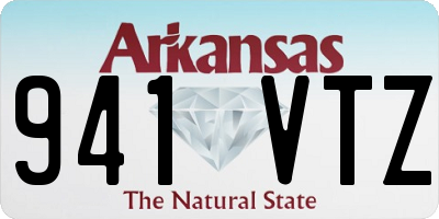 AR license plate 941VTZ