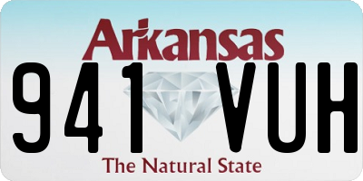 AR license plate 941VUH