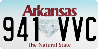 AR license plate 941VVC
