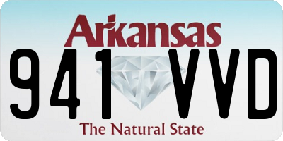 AR license plate 941VVD