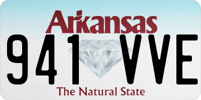 AR license plate 941VVE