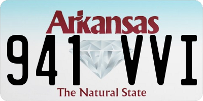 AR license plate 941VVI