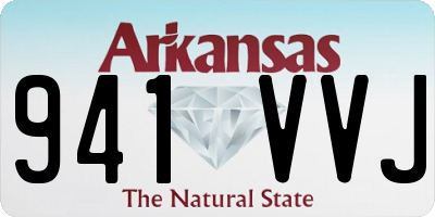 AR license plate 941VVJ