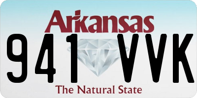 AR license plate 941VVK