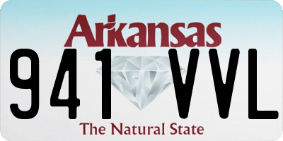 AR license plate 941VVL