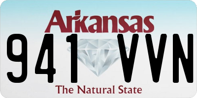 AR license plate 941VVN