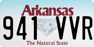 AR license plate 941VVR
