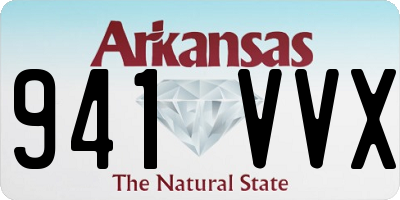 AR license plate 941VVX