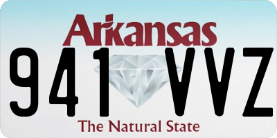 AR license plate 941VVZ