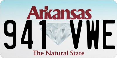 AR license plate 941VWE