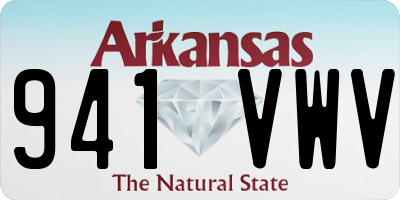 AR license plate 941VWV