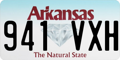 AR license plate 941VXH