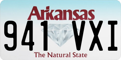 AR license plate 941VXI