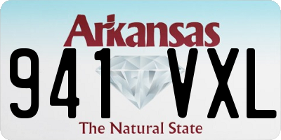 AR license plate 941VXL