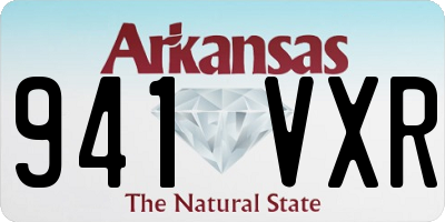 AR license plate 941VXR
