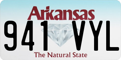 AR license plate 941VYL
