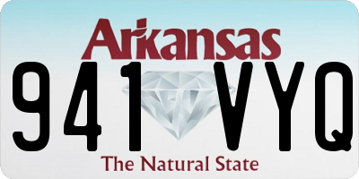 AR license plate 941VYQ