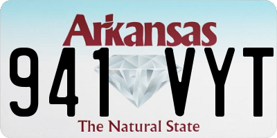 AR license plate 941VYT