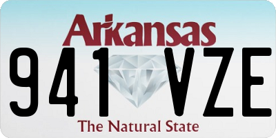 AR license plate 941VZE