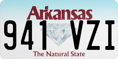 AR license plate 941VZI