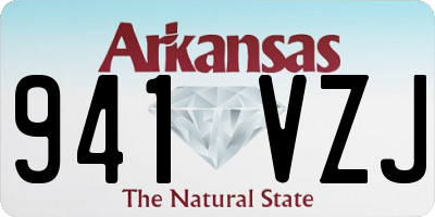 AR license plate 941VZJ
