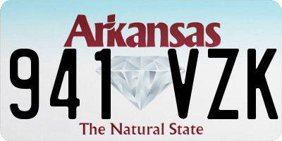 AR license plate 941VZK