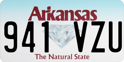 AR license plate 941VZU